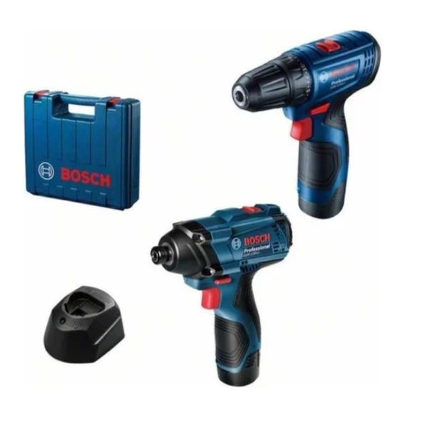 Bosch Gsr 120-LI Akülü Vidalama + Gdr 120-LI Akülü Somun Sıkma 2'li