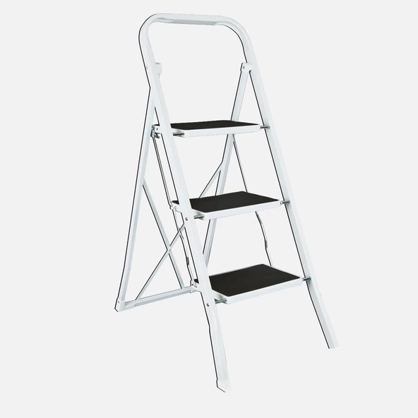 Regalux 3 Basamaklı Katlanabilir Ev - Ofis Tipi Merdiven