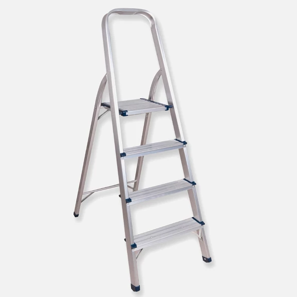 Stabilit Alüminyum 4 Basamak Katlanabilir Ev - Ofis Tipi Merdiven - 1