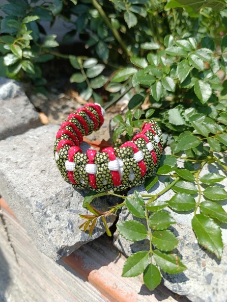 SELANOGLUDESİGN - Paracord bileklik karışık renk yumuşak örüm