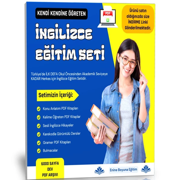 Kendi Kendine İngilizce Eğitim Seti (6000 PDF Sayfası) - Resim 2