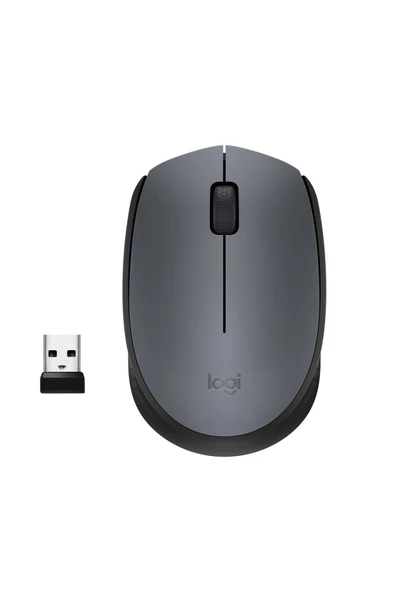 logitech M170 Usb Alıcılı Kablosuz Kompakt Mouse - Gri