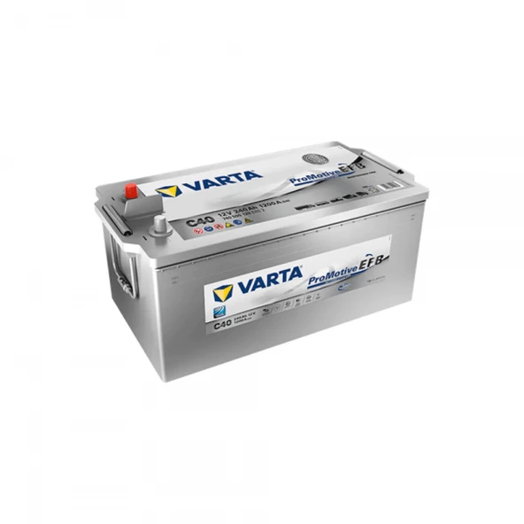 VARTA C40 PROMOTIVE 12V 240 AH EFB START STOP AKÜ ürün görseli 1