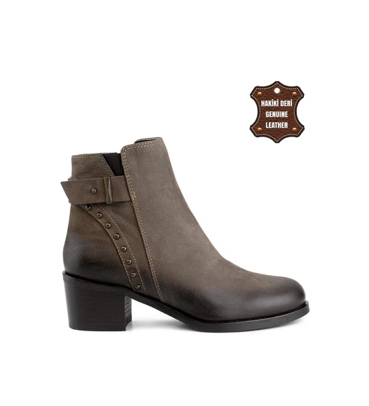 Venüs 1950925K Kadın Deri Bot - Resim 4