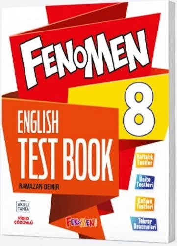 FENOMEN 8 ENGLISH TEST BOOK