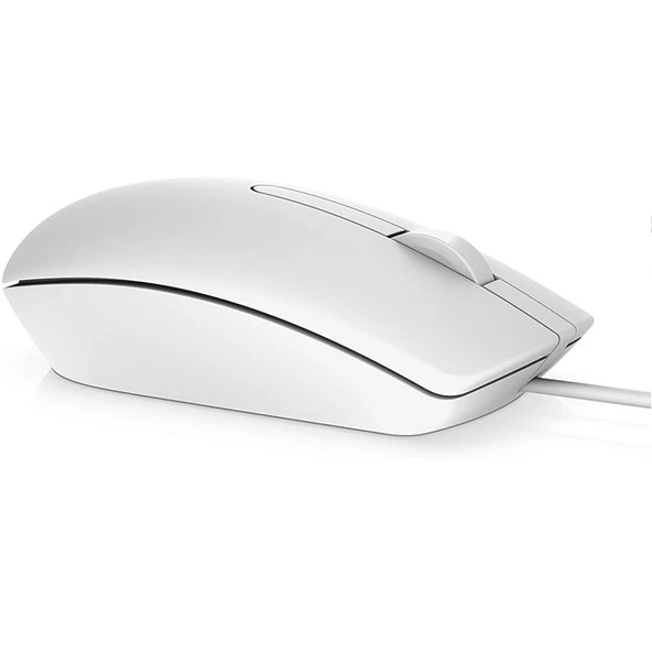 DELL MS116 OPTICAL KABLOLU MOUSE BEYAZ  (570-AAIP) - 6