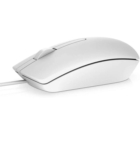 DELL MS116 OPTICAL KABLOLU MOUSE BEYAZ  (570-AAIP) - 4