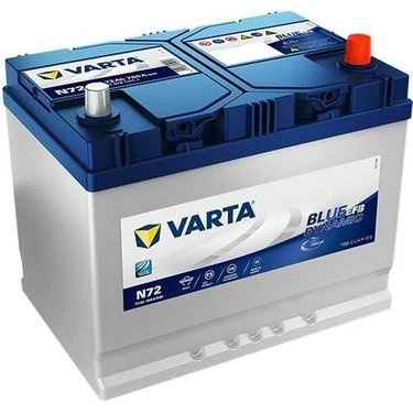 VARTA N72 BLUE DYANAMIC 12V 72 AH EFB JAPON TİP START & STOP AKÜ