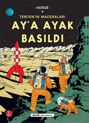Tenten'in Maceraları 17 - Ay'a Ayak Basıldı