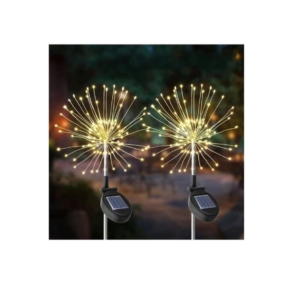 Solar Güneş Enerjili 90 led Karahindiba (2li set) - 2