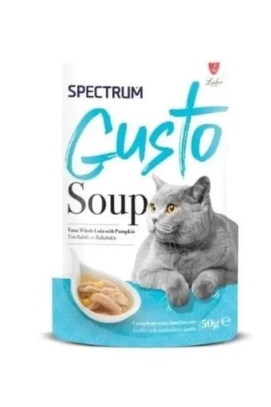 Gusto Ton Balıklı ve Balkabaklı Kedi Çorbası 50 Gr