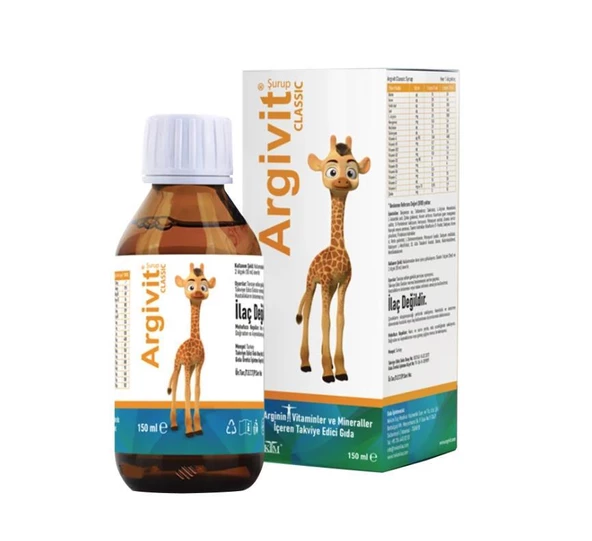 Argivit Classic Takviye Edici Gıda Şurup 150 ml