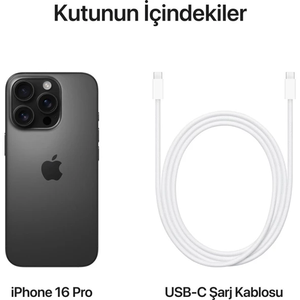 Apple iPhone 16 Pro 256 GB Siyah Cep Telefonu (Apple Türkiye Garantili) - 8