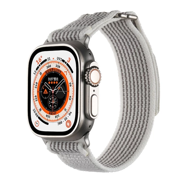 Apple Watch Ultra Ultra 2 49mm Hasır Kordon Redclick KRD-106 Strap Kayış - 6