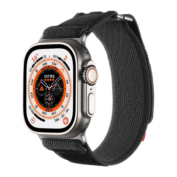 Apple Watch Ultra Ultra 2 49mm Hasır Kordon Redclick KRD-106 Strap Kayış - 7