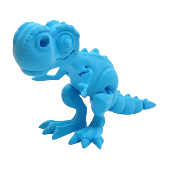 3D Hareketli T-rex Oyuncak - Mavi ürün görseli 1