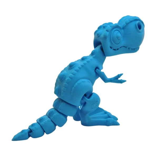 3D Hareketli T-rex Oyuncak - Mavi - Resim 2