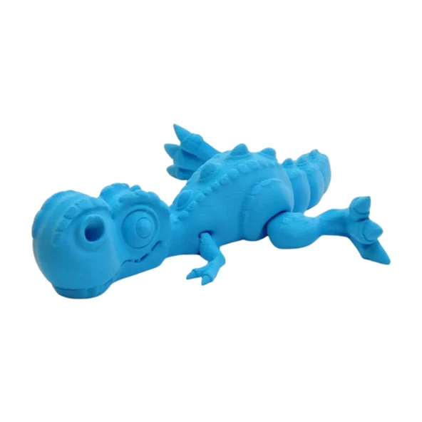3D Hareketli T-rex Oyuncak - Mavi - Resim 4