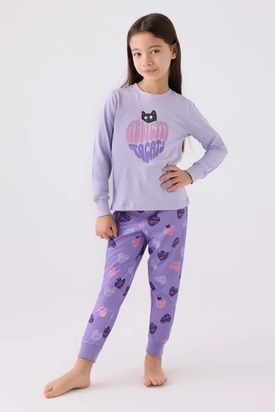 Rolypoly 3465 Kız Çocuk Pijama Takımı - 3