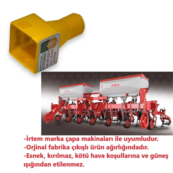 İrtem Çapa Makinası Gübre Başlığı-6 Adet - 2
