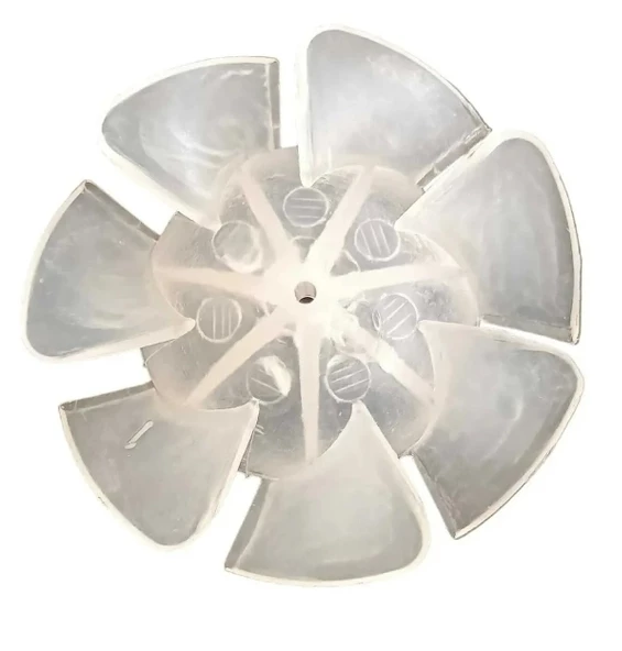 Fön Makinesi Pervanesi Plastik 7 Kanat Şeffaf - 2