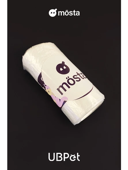 Mösta Atık Poşeti Ubtech C20, C10 Pro ve C10 Pro + Kameralı Otomatik Kedi Tuvalet Uyumlu (5li paket gönderilecektir) - 3
