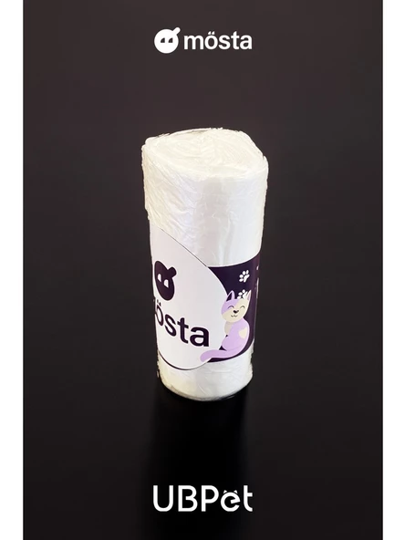 Mösta Atık Poşeti Ubtech C20, C10 Pro ve C10 Pro + Kameralı Otomatik Kedi Tuvalet Uyumlu (5li paket gönderilecektir) - 2