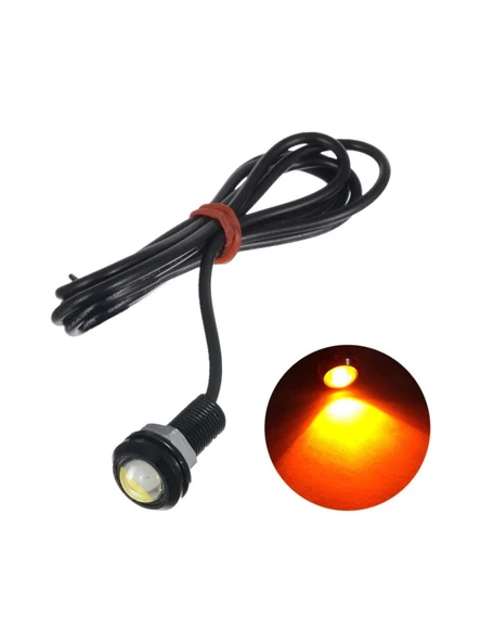 2 Adet Vidalı Kartal Gözü Eagle Eye Gündüz Ledi Ayna Altı Ledi E06 - 2