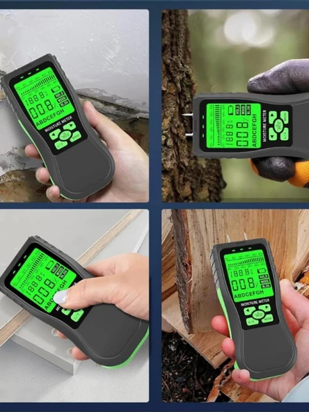Endüstriyel Dijital Ahşap Nemi Ölçer E95 - 4