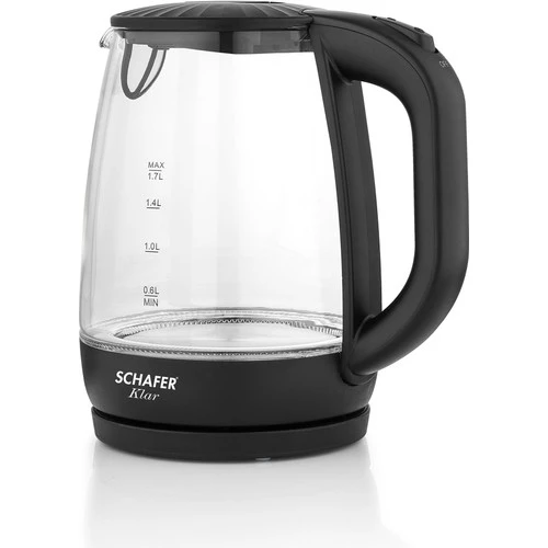 Schafer Klar Elektrikli Su Isıtıcı (Kettle)-Siyah - 2