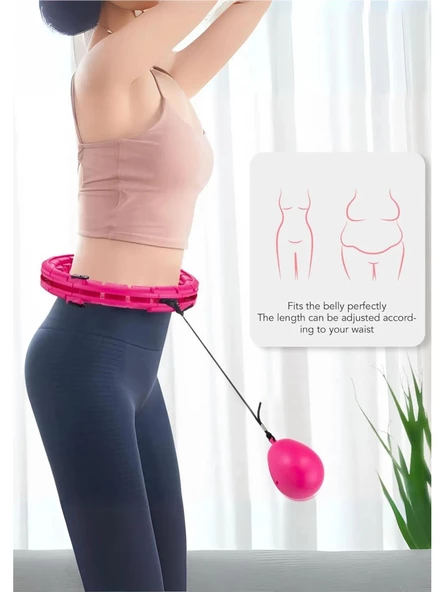 Egzersiz Çemberi - Egzersiz Halkası - Ağırlıklı - Bel Bölgesi Ayarlanabilir EE127 - 3