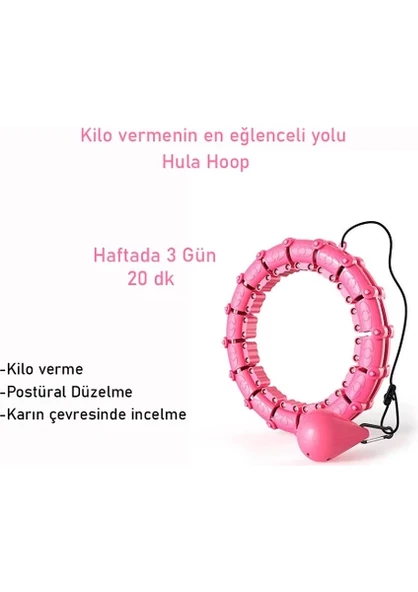 Egzersiz Çemberi - Egzersiz Halkası - Ağırlıklı - Bel Bölgesi Ayarlanabilir EE131 - 3