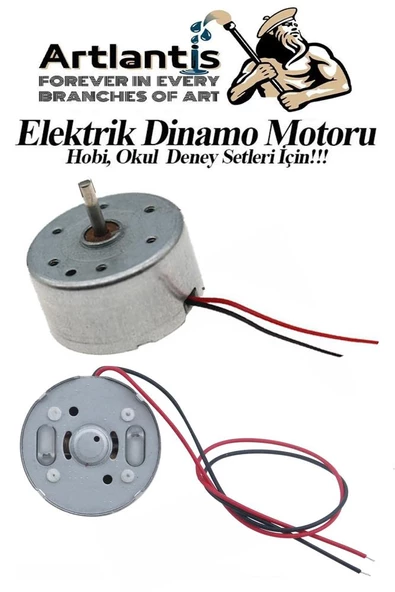 Dinamo Motoru 6 V 3 Adet Elektrik Üreten Motor Eğitici Hobi Deney Okul Elektrik Motoru Deneyler İçin - 4