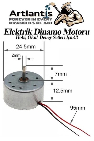 Dinamo Motoru 6 V 3 Adet Elektrik Üreten Motor Eğitici Hobi Deney Okul Elektrik Motoru Deneyler İçin - 2