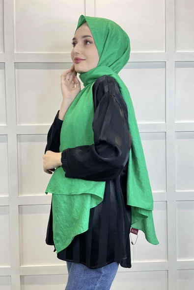 Kroren by Armanda Vual Şal - İpeksi Parlak Şal KR7557  BENETTO - 2