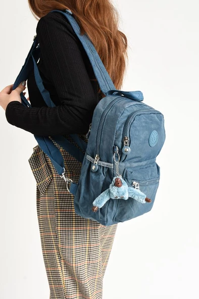 Body Bag Göğüs Çantası Çok Cepli Hafif Klinkır Kumaş Unisex Bady Bag Sırt Çantası 30*20 Cm - 12