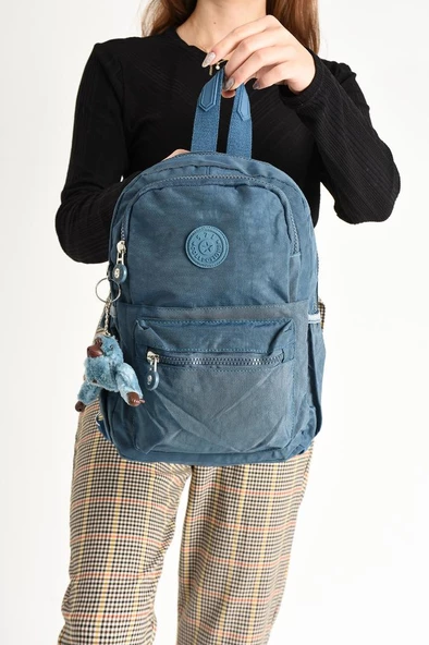 Body Bag Göğüs Çantası Çok Cepli Hafif Klinkır Kumaş Unisex Bady Bag Sırt Çantası 30*20 Cm - 11