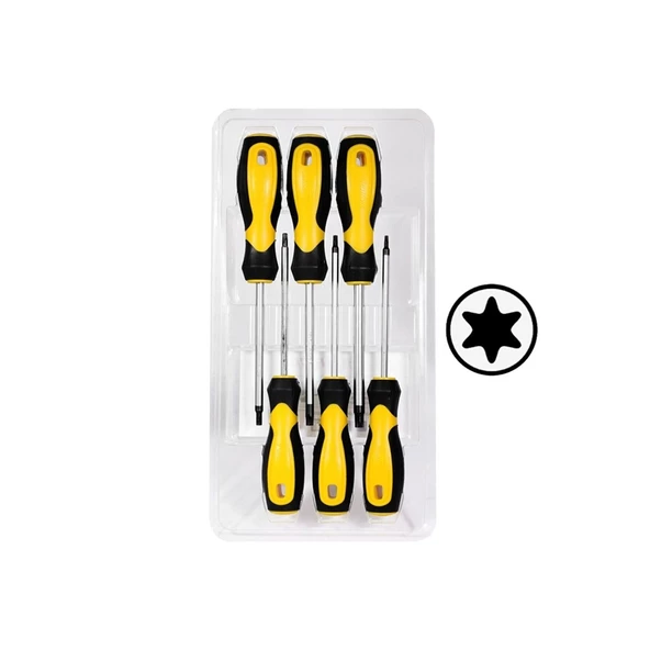 Rıco 003-RK0051 Torx 6lı Tornavida Seti - Resim 2