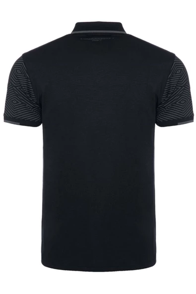 Beşiktaş Orijinal Lisanslı Polo Yaka Siyah Spor T-Shirt + Bileklik Set Özel Ahşap Kutulu - 8
