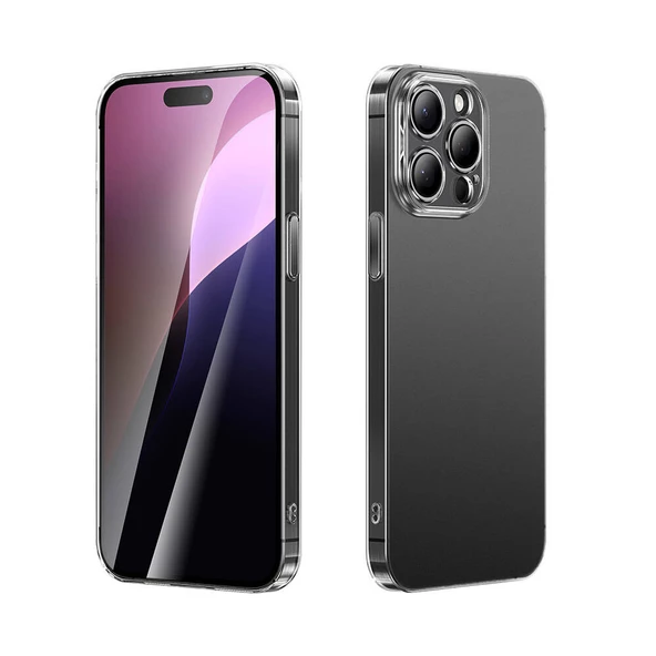 Apple iPhone 15 Pro Kılıf Toz Önleyici Zore Helo Kapak - 8