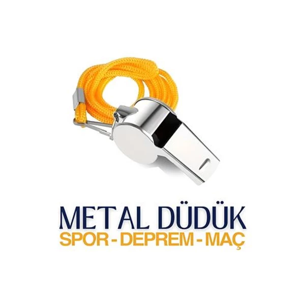 ModaCar Metal Spor ve Deprem Düdüğü Sigefriedo Design