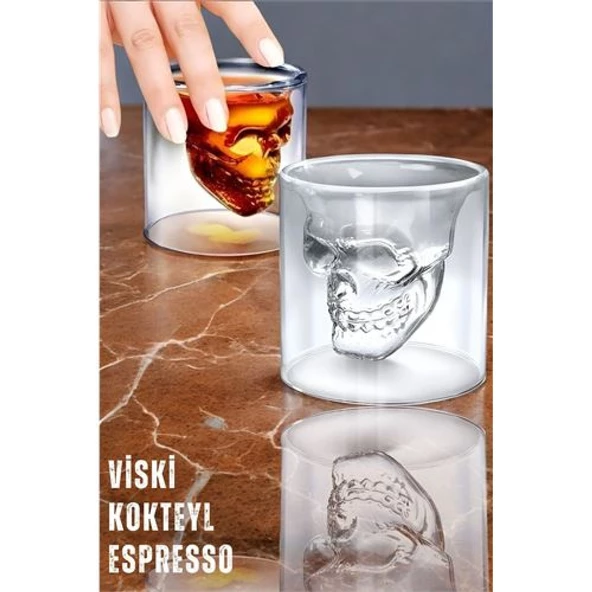 ModaCar Shot Bardağı Viski Kokteyl Espresso