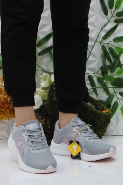 Lumberjack Tree Gri Pudra Rahat Orijinal Ürün Kadın Spor Ayakkabı - Resim 2