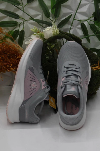 Lumberjack Tree Gri Pudra Rahat Orijinal Ürün Kadın Spor Ayakkabı - Resim 5