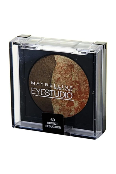 Maybelline New York Eyestudio Duo Göz Farı 60 Bronze Seductıon
