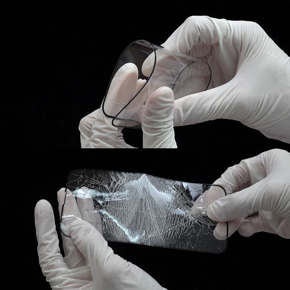 Apple iPhone 14  Hizalama Aparatlı Hadid Glass Cam Ekran Koruyucu - 5
