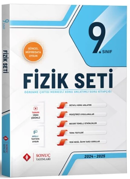 Sonuç Yayınları 9. Sınıf Fizik Modüller Set