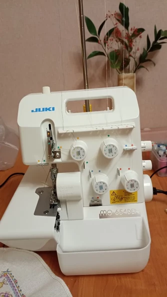 Juki MO-654DE Overlok Makinesi Için Atık Kutusu Fire Kabı - 2