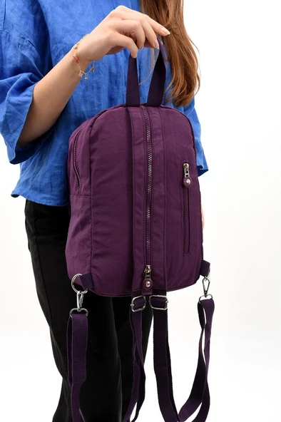 Body Bag Göğüs Çantası Sırt Çantası Çok Cepli Hafif Klinkır Kumaş Bady Bag Çok Cepli  30*22 Cm - 8