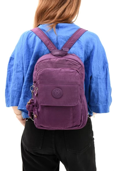 Body Bag Göğüs Çantası Sırt Çantası Çok Cepli Hafif Klinkır Kumaş Bady Bag Çok Cepli  30*22 Cm - 6